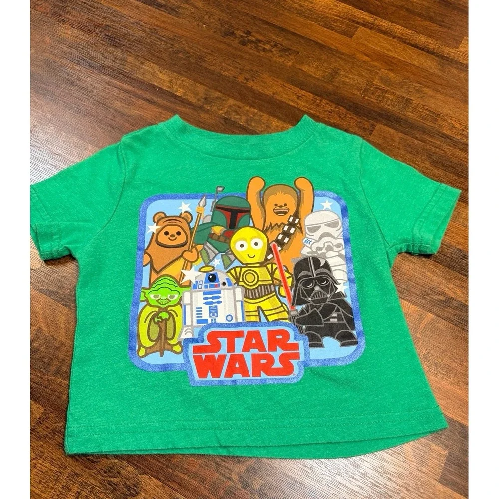 Star Wars toddler shirt lot size 12 months. Unisex